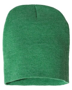 8" Knit Beanie Green Sportsman SP08 Green