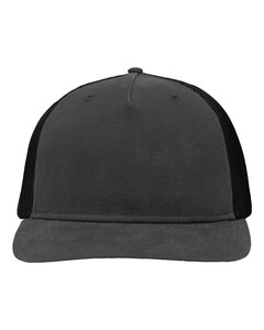 Modern Five-Panel Trucker Fit Cap Gray Sportsman SP1550 Gray