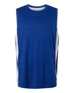 Team 365 TT115 Blue-Unisex Zone Performance Reversible Jersey Blue