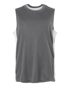 Team 365 TT115Y Gray-Youth Zone Performance Reversible Jersey Gray
