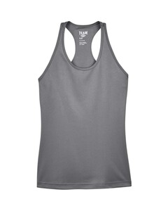 Women's Zone Performance Racerback Tank Gray Team 365 TT11WRC Gray