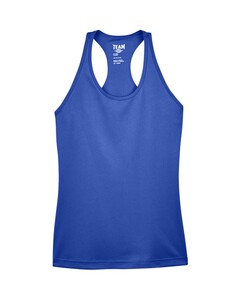 Women's Zone Performance Racerback Tank Blue Team 365 TT11WRC Blue