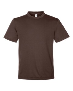Team 365 TT15Y Brown-Youth Zone Performance Mesh T-Shirt Brown