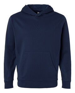Team 365 TT400 Navy-Unisex Squad Hooded Tech Fleece Pullover Navy