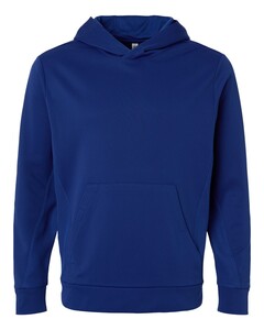 Team 365 TT400 Blue-Unisex Squad Hooded Tech Fleece Pullover Blue