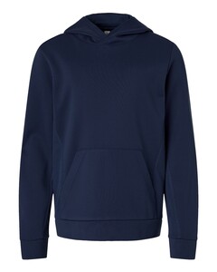 Team 365 TT400Y Navy-Youth Squad Hooded Tech Fleece Pullover Navy