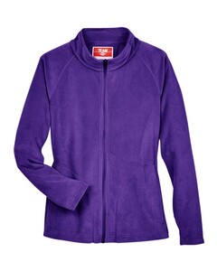 Women's Campus Microfleece Jacket Purple Team 365 TT90W Purple