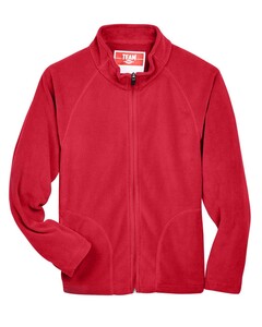 Youth Campus Microfleece Jacket Red Team 365 TT90Y Red