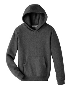 Team 365 TT96Y Gray-Youth Zone HydroSport™ Heavyweight Pullover Hooded Sweatshirt Gray