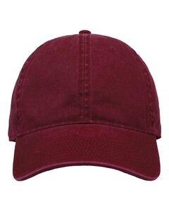 The Game GB465 Red-Pigment-Dyed Cap Red