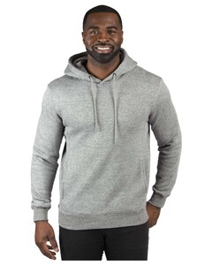 Threadfast Apparel 320H Gray-Ultimate Fleece Pullover Hooded Sweatshirt Gray