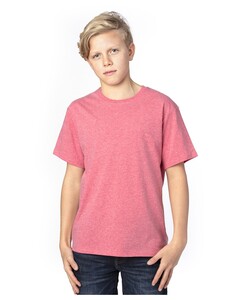 Threadfast Apparel 600A Red-Youth Ultimate CVC T-Shirt Red