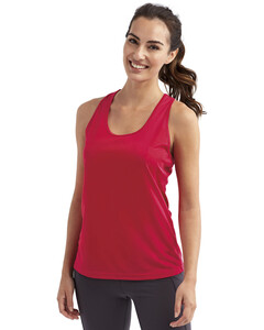 Women's Knot Back Venus Tank Pink TriDri TD042 Pink