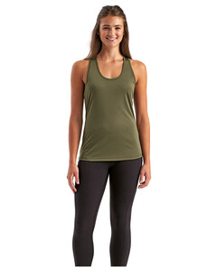 Women's Knot Back Venus Tank Green TriDri TD042 Green