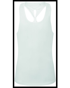 Women's Knot Back Venus Tank White TriDri TD042 White