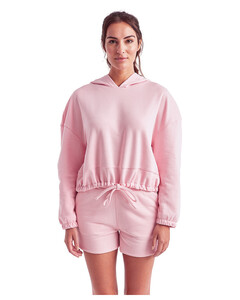 Women's Cropped Maria Hoodie Pink TriDri TD085 Pink