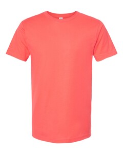 Tultex 202 Pink-Unisex Fine Jersey T-Shirt Pink