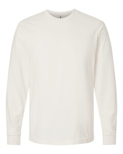 Tultex 202LS White-Fine Jersey Long Sleeve T-Shirt White