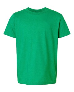 Youth Fine Jersey T-Shirt Green Tultex 235 Green