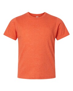 Youth Fine Jersey T-Shirt Orange Tultex 235 Orange