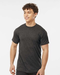 Tultex 241 Gray-Unisex Poly-Rich T-Shirt Gray