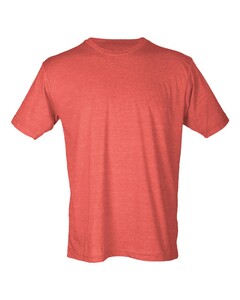 Tultex 241 Red-Unisex Poly-Rich T-Shirt Red