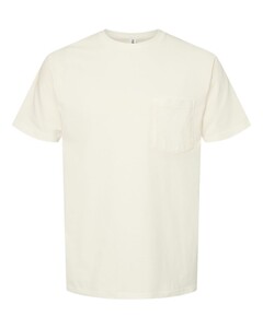 Tultex 293 Natural-Unisex Heavyweight Pocket T-Shirt Natural
