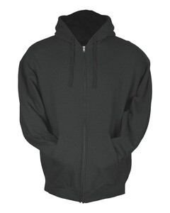 Tultex 331 Gray-Unisex Zip-Up Hoodie Gray