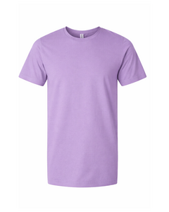 Tultex 602CVC Purple-Combed CVC T-Shirt Purple