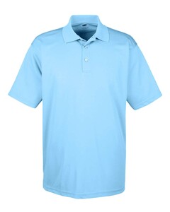 UltraClub 8210 Blue-Cool & Dry Mesh Piqué Polo Shirt  Blue