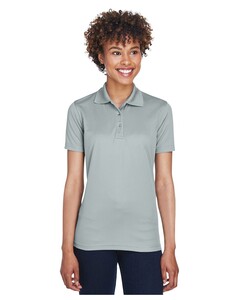 UltraClub 8210L Gray-Women's Cool & Dry Mesh Piqué Polo Shirt  Gray