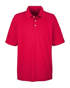 UltraClub 8445 Red-Cool & Dry Stain-Release Performance Polo Red