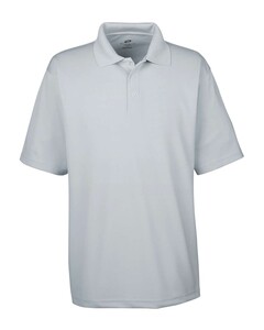 UltraClub 8445 Gray-Cool & Dry Stain-Release Performance Polo Gray