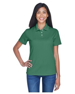 UltraClub 8445L Green-Women's Cool & Dry Stain-Release Performance Polo Green