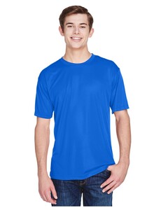 UltraClub 8620 Blue-Cool & Dry Basic Performance T-Shirt Blue