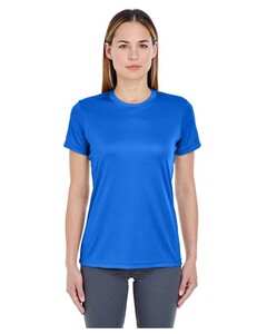 UltraClub 8620L Blue-Women's Cool and Dry Performance T-Shirt Blue