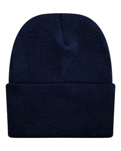Unionwear 99C176 Navy-Solid Knit Ski Hat Navy