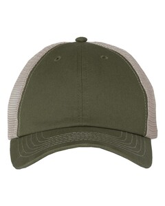 Contrast Stitch Mesh Cap Green Valucap 3100 Green