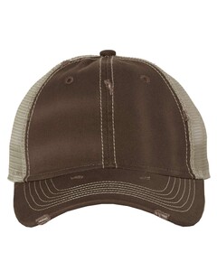Bounty Dirty-Washed Trucker Hat Brown Valucap 3150 Brown