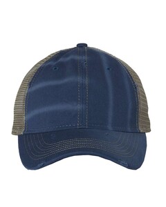 Bounty Dirty-Washed Trucker Hat Blue Valucap 3150 Blue