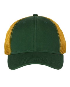 Bio-Washed Trucker Hat "The Duke" Green Valucap AH80 Green