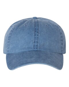 Pigment Dyed Dad Hat Blue Valucap SP500 Blue
