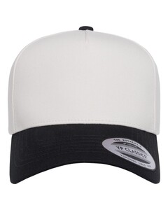 YP Classics 5079 Black-Retro Cotton Blend Trucker Snapback Cap Black