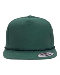 YP Classics 6002YP Green-Classic Poplin Golf Cap Green