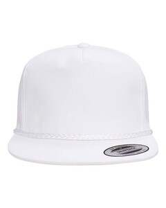 YP Classics 6002YP White-Classic Poplin Golf Cap White