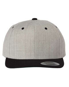 YP Classics 6089M Gray-Flat-Bill Snapback Hat Gray