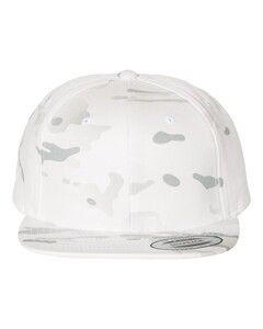 Flat-Bill Snapback Hat Camo YP Classics 6089M Camo