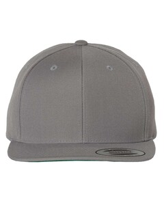 YP Classics 6089M Gray-Flat-Bill Snapback Hat Gray