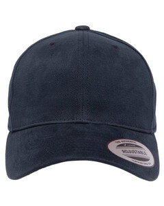 YP Classics 6363V Navy-Structured Brushed Twill Cap Navy