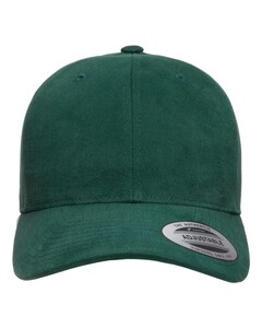YP Classics 6363V Green-Structured Brushed Twill Cap Green